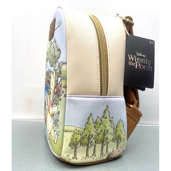 Loungefly Disney Winnie The Pooh Spring Scene Mini Backpack & Wallet Set - Picture 11 of 16